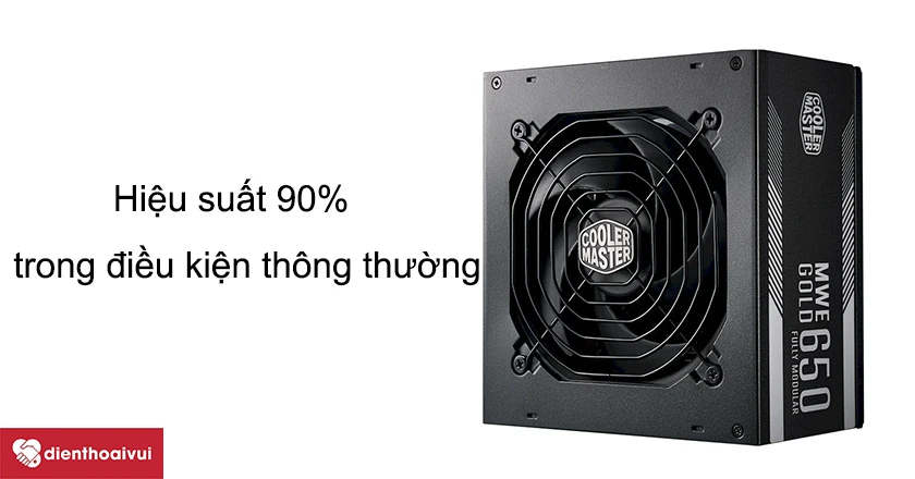 Nguồn Cooler Master MWE GOLD 650 Fully Modular 