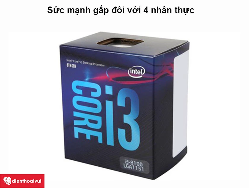 CPU Intel Core i3-8100