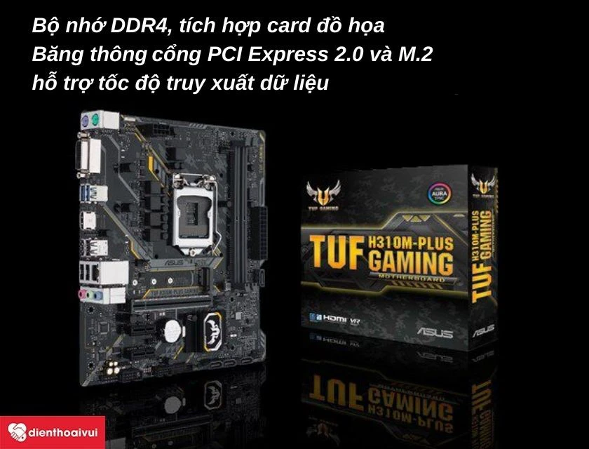 Mainboard Asus TUF H310M-Plus Gaming