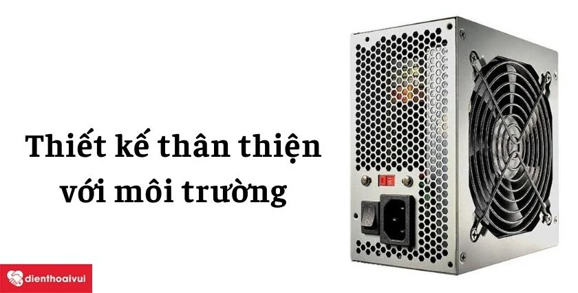 Sự kết hợp giữa quạt v&agrave; khe tho&aacute;t nhiệt tối ưu