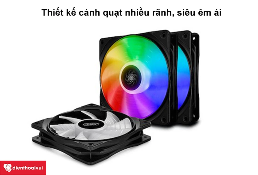 Quạt tản nhiệt Deepcool CF 120 (3 in 1)
