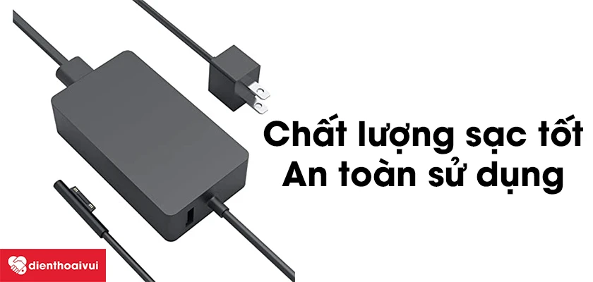 Chất lượng sạc tốt, an toàn