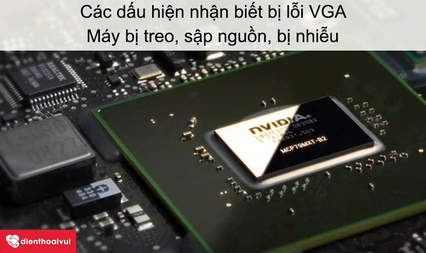 C&aacute;c dấu hiện nhận biết iMAC 27-INCH A1419 bị lỗi VGA