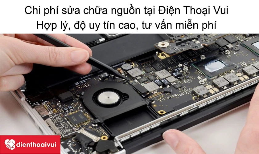 Chi ph&iacute; sửa chữa nguồn cho Macbook Air 2018 bao nhi&ecirc;u?