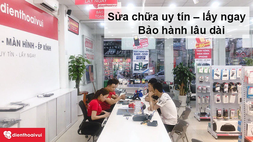 Dịch vụ thay k&iacute;nh cảm ứng Vsmart Star gi&aacute; rẻ, lấy nhanh tại Điện Thoại Vui