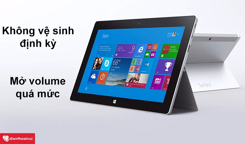 Nguy&ecirc;n nh&acirc;n khiến loa Surface 2 bị lỗi