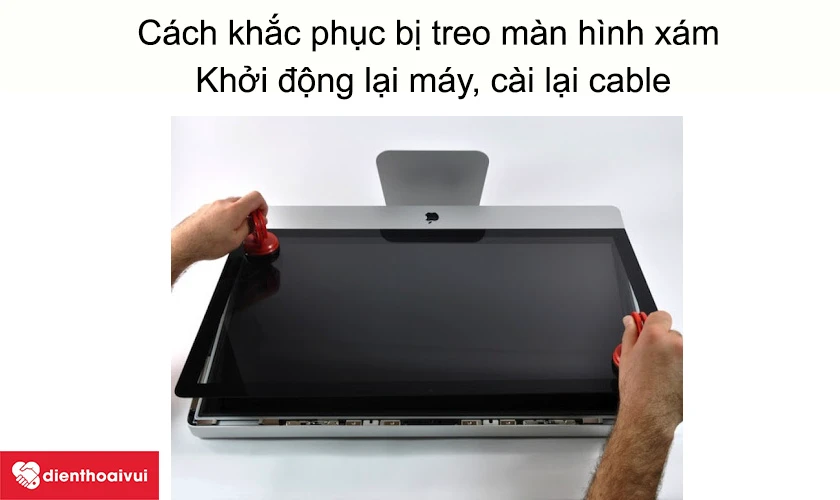 C&aacute;ch khắc phục iMAC 27-INCH-5K A1419 bị treo m&agrave;n h&igrave;nh x&aacute;m khi khởi động
