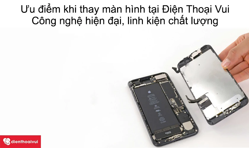 Ưu điểm khi thay m&agrave;n h&igrave;nh iPhone SE 2020 tại Điện Thoại Vui