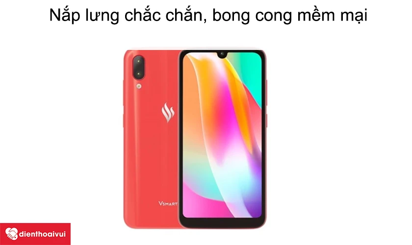 Vsmart Star - Nắp lưng chắc chắn, bong cong mềm mại