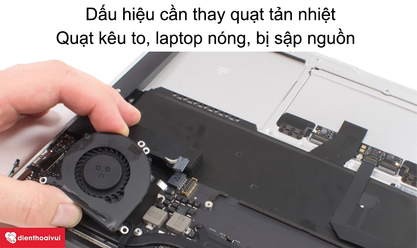 Khi n&agrave;o cần thay quạt tản nhiệt laptop?