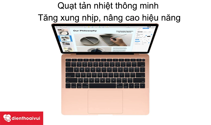 Quạt tản nhiệt th&ocirc;ng minh, tăng xung nhịp, n&acirc;ng cao hiệu năng
