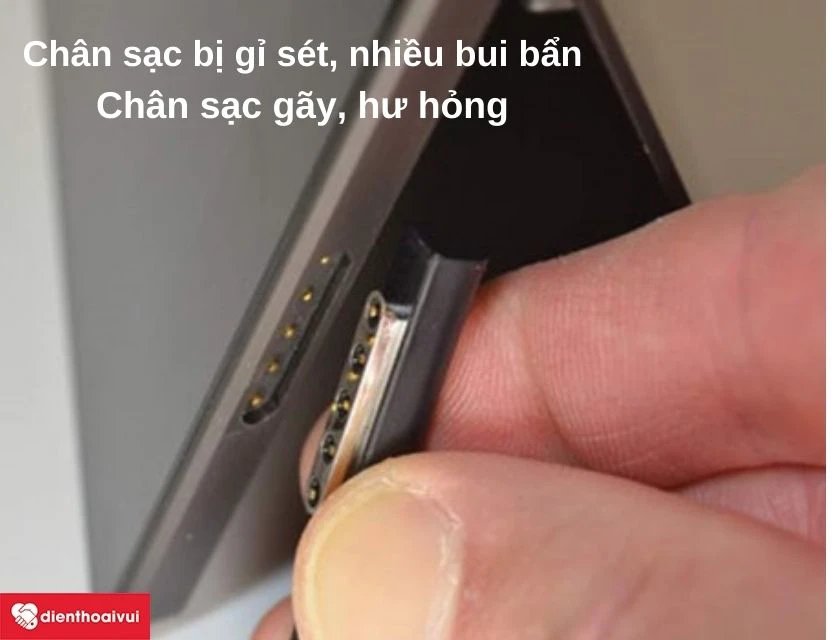 Thay chân sạc Surface Pro 2 