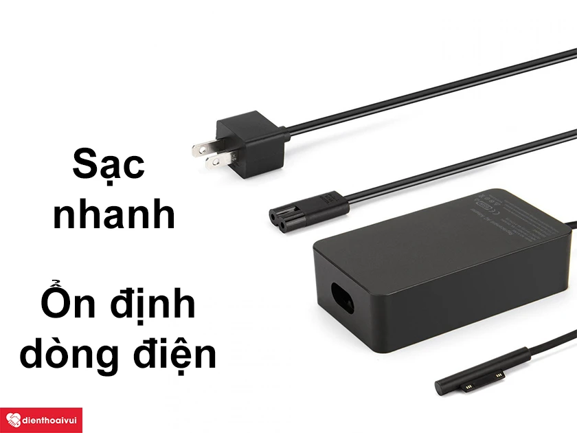 Giữ nguyên khả năng sạc nhanh, ổn định dòng điện