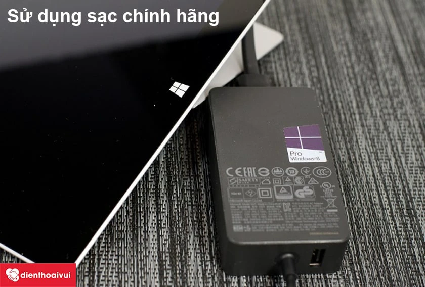 Cách duy trì tuổi thọ pin Surface Pro 2017