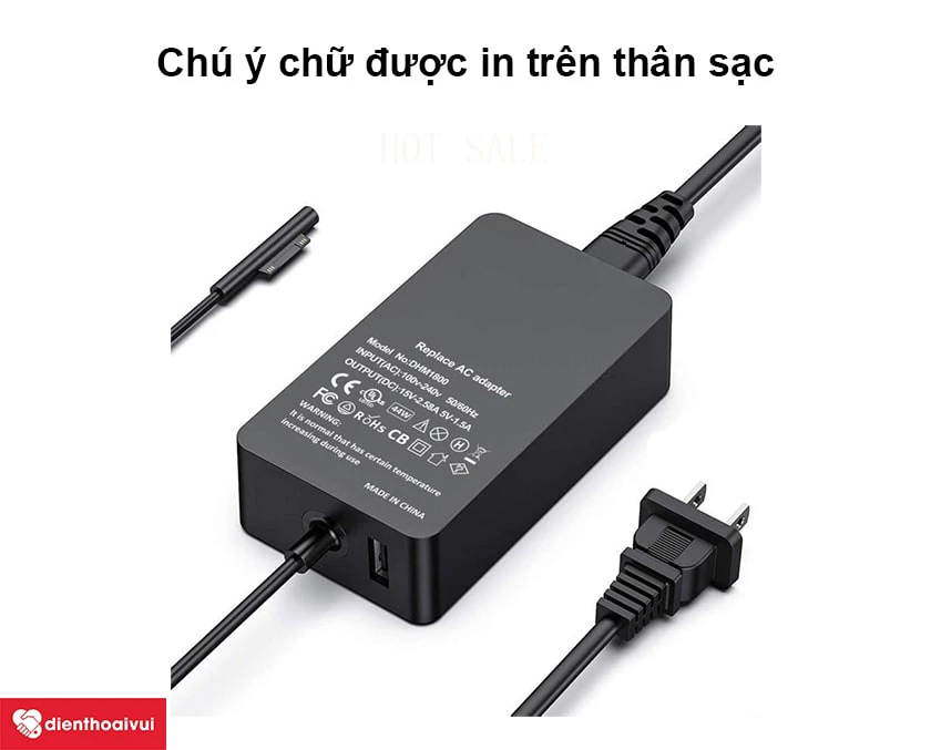 Các tiêu chí để mua được sạc Surface Pro 3 chính hãng