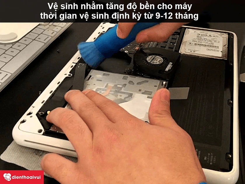 Dịch vụ vệ sinh Macbook Air 2010 l&agrave; g&igrave;? Bao l&acirc;u th&igrave; n&ecirc;n vệ sinh một lần?