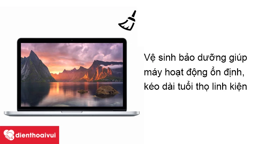 Bảo dưỡng vệ sinh Macbook Pro 2014 mang đến lợi &iacute;ch g&igrave;?