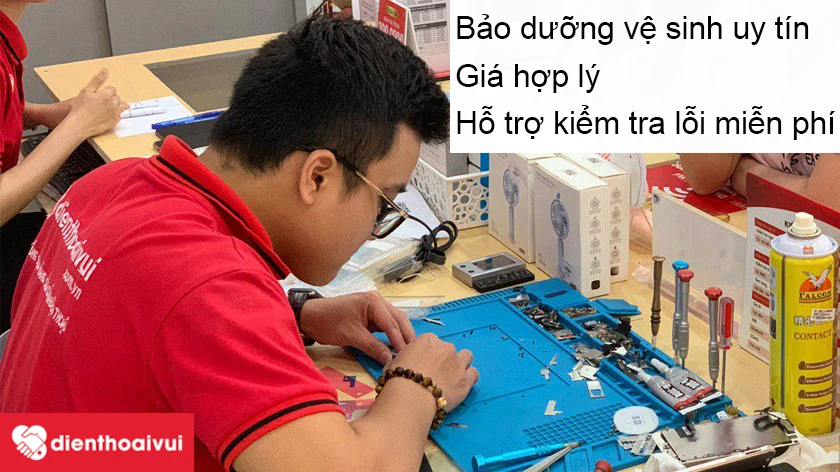 Bảo dưỡng vệ sinh Macbook Pro 2014 hiệu quả, uy t&iacute;n tại Điện Thoại Vui
