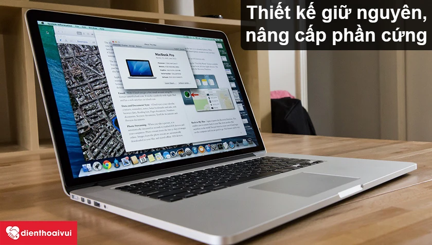 Macbook Pro 2015 &ndash; Thiết kế giữ nguy&ecirc;n, n&acirc;ng cấp phần cứng