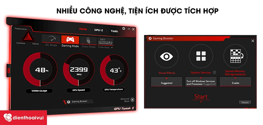 Card màn hình VGA Asus DUAL-GTX1650-4G