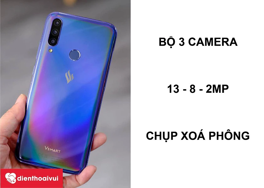 Vsmart Joy 3 – Bộ 3 camera đẹp mắt, vô cùng sắc nét đi kèm với cấu hình vượt trội