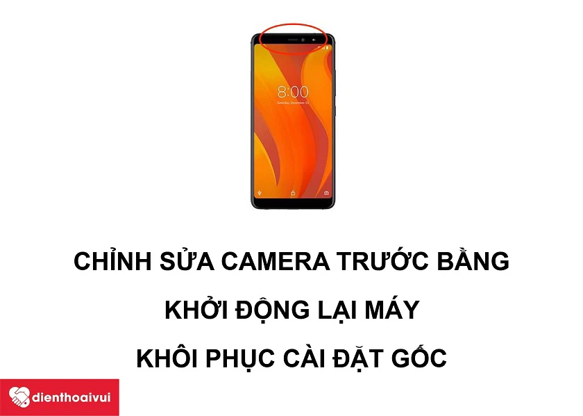 Mách bạn cách sửa lỗi camera trước Vsmart Active 1 Plus không hoạt động