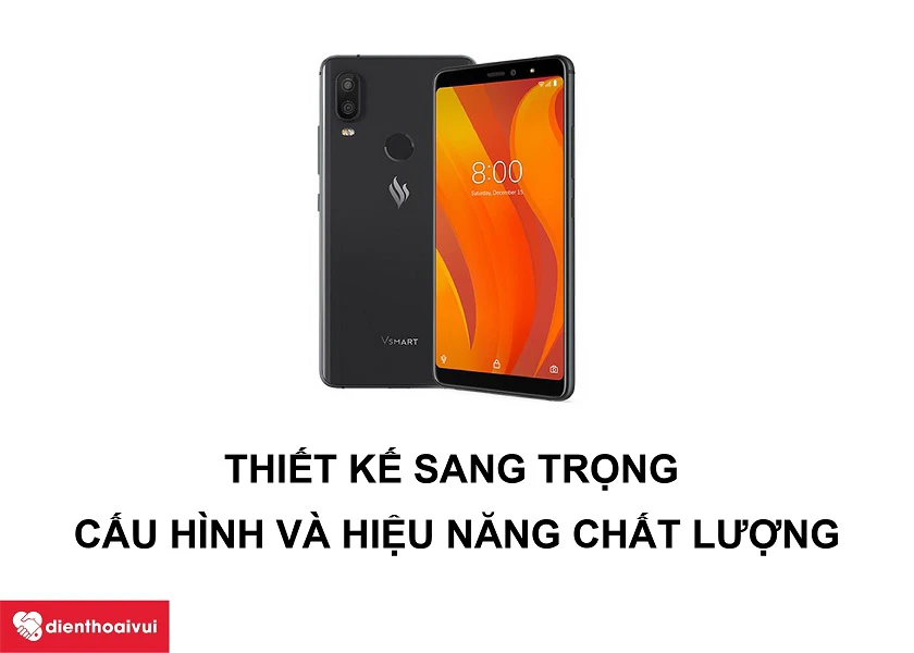 Vsmart Active 1 - Thiết kế v&ocirc; c&ugrave;ng sang trọng c&ugrave;ng cấu h&igrave;nh, hiệu năng cao