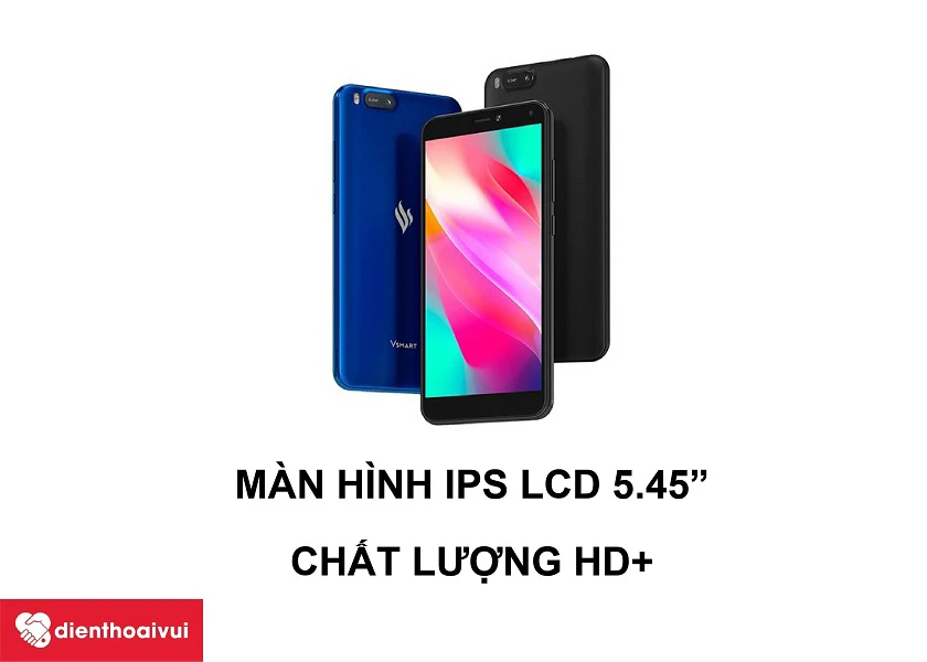 Vsmart Bee - M&agrave;n h&igrave;nh IPS LCD 5.45 inch c&ugrave;ng chip xử l&yacute; mạnh mẽ