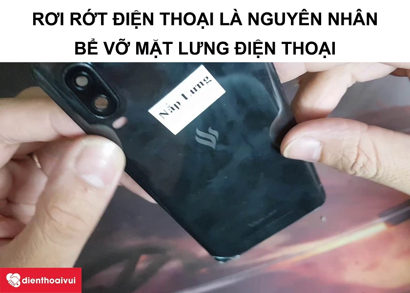 Qu&aacute; tr&igrave;nh sử dụng v&agrave; rơi rớt, va chạm