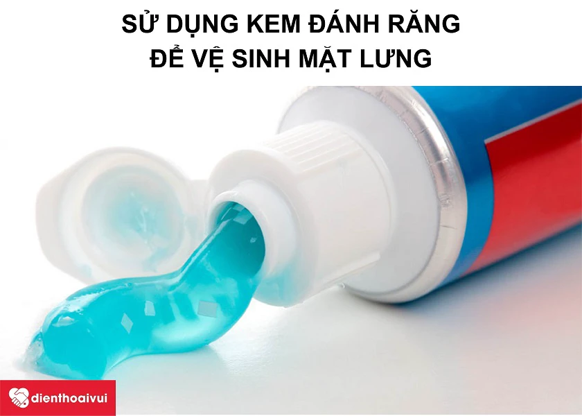 Vật dụng cần thiết gi&uacute;p bạn vệ sinh nắp lưng Vsmart Active 1 dễ d&agrave;ng, sạch sẽ