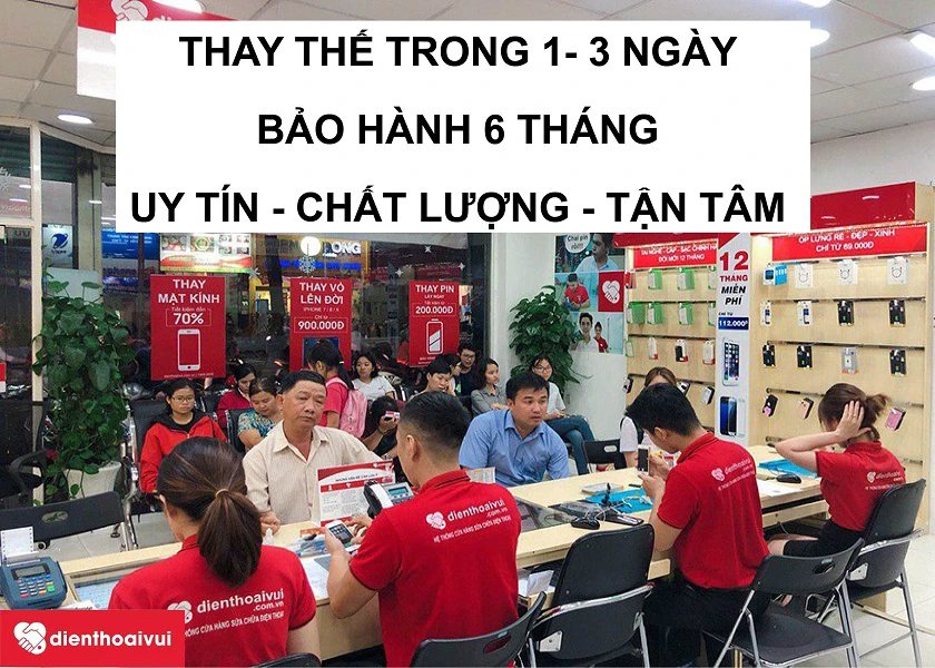 Dịch vụ thay rung Vsmart Bee 3 bảo h&agrave;nh d&agrave;i, đảm bảo tại Điện Thoại Vui