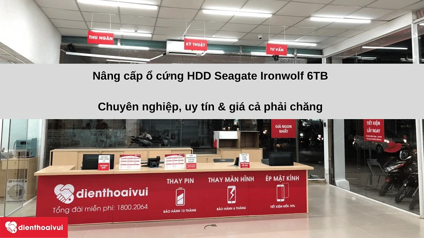 ổ cứng HDD Seagate Ironwolf 6TB