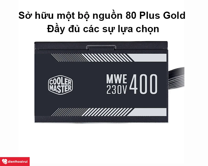 Nguồn Cooler Master MWE 400 White V2