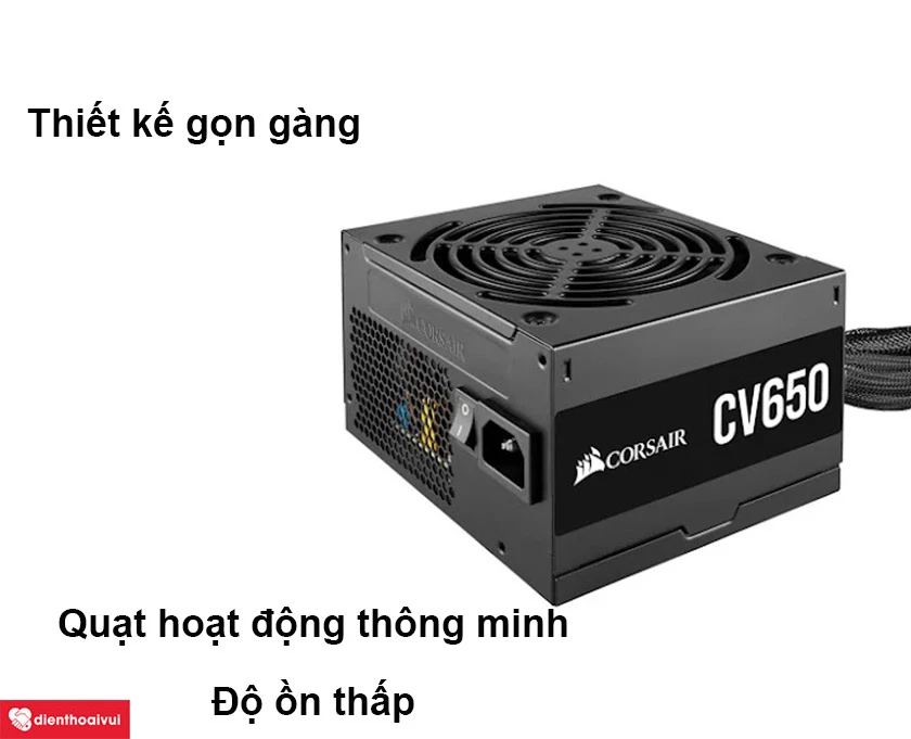 Nguồn Corsair CV650 650W