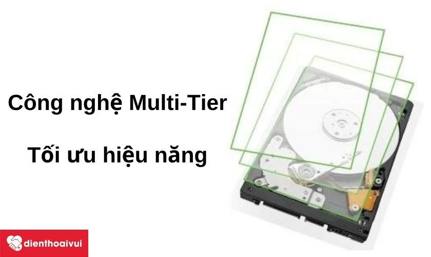 C&ocirc;ng nghệ Multi-Tier gi&uacute;p tối ưu hiệu năng của m&aacute;y