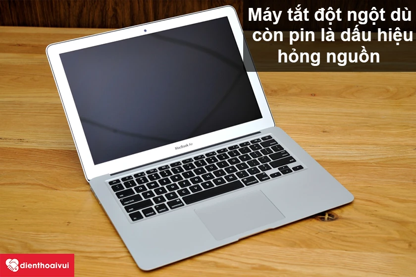C&aacute;ch khắc phục lỗi kh&ocirc;ng mở được nguồn Macbook Air 2013