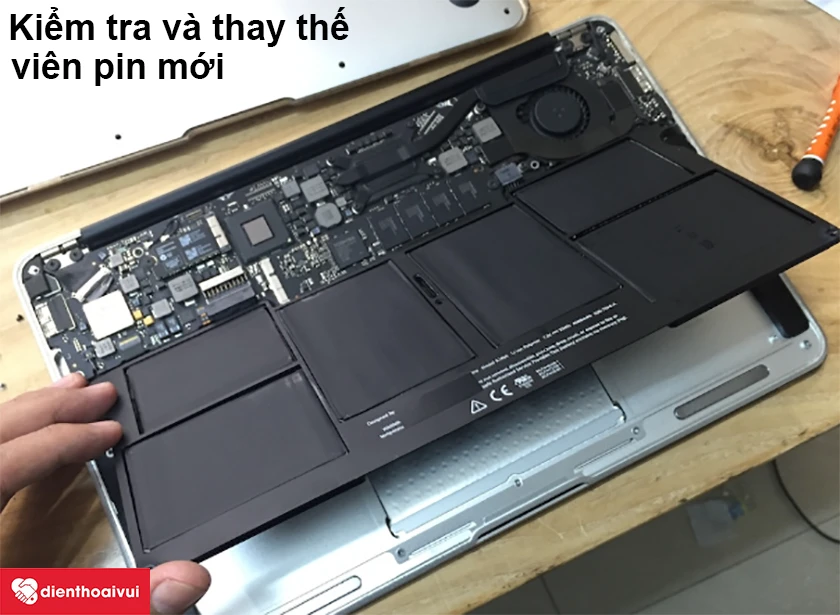 C&aacute;ch khắc phục lỗi kh&ocirc;ng mở được nguồn Macbook Air 2013