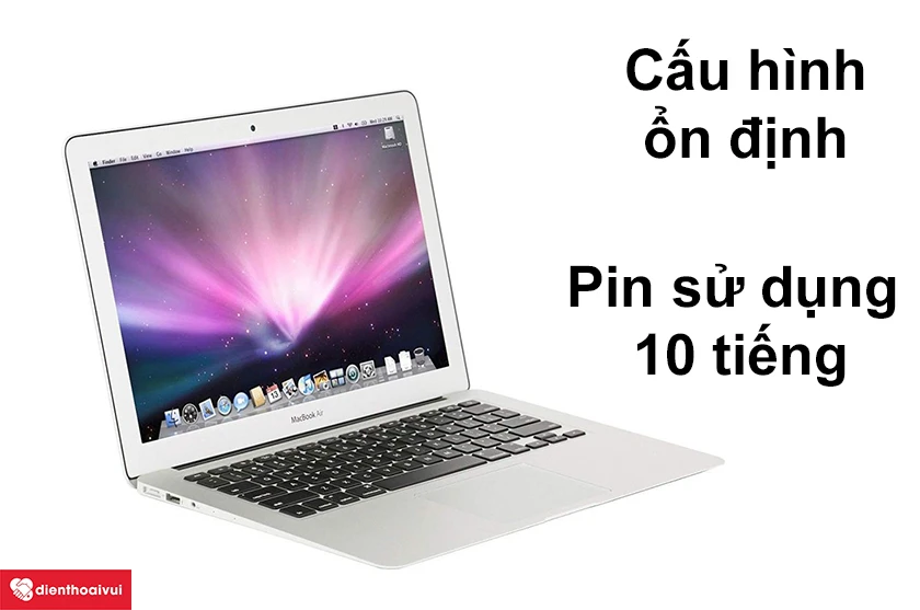 Macbook Air 2016 - Cấu h&igrave;nh ổn định, pin sử dụng li&ecirc;n tục 10 tiếng