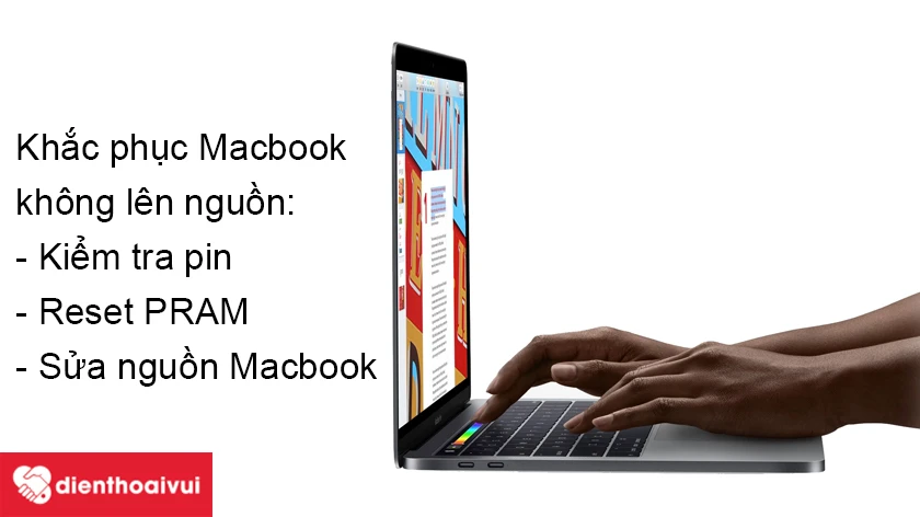 Macbook Pro 2016 bật kh&ocirc;ng l&ecirc;n nguồn n&ecirc;n xử l&yacute; như thế n&agrave;o?