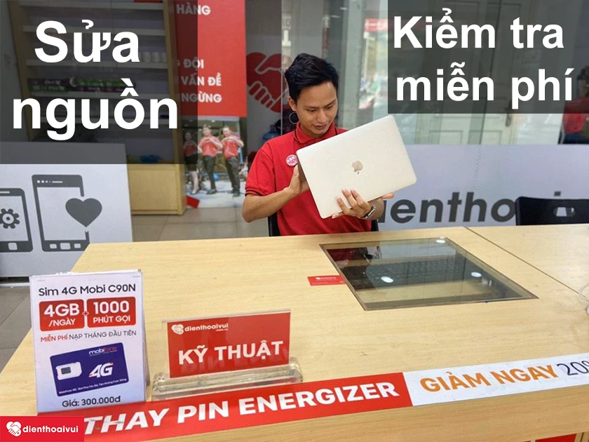 Những dấu hiệu hư nguồn tr&ecirc;n Macbook Pro 2019 v&agrave; c&aacute;ch khắc phục hiệu quả