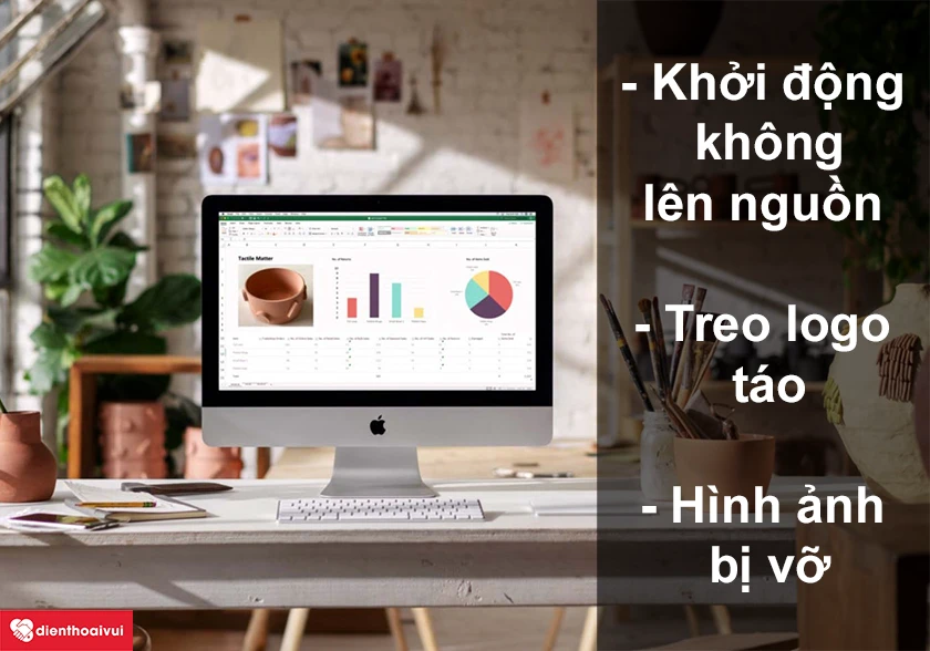 Dấu hiệu hư VGA tr&ecirc;n iMac v&agrave; c&aacute;ch khắc phục hiệu quả