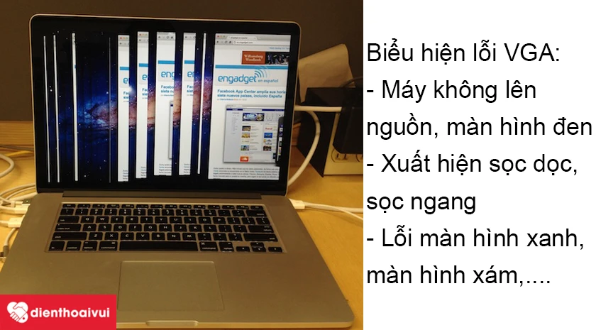 Lỗi VGA tr&ecirc;n Macbook 2015 l&agrave; g&igrave;? Biểu hiện v&agrave; c&aacute;ch khắc phục như thế n&agrave;o?