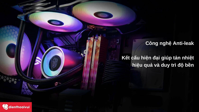 Tản nhiệt nước AIO Deepcool Castle 240RGB V2