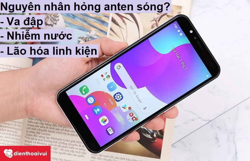 Khắc phục điện thoại Vsmart Bee 3 s&oacute;ng yếu?