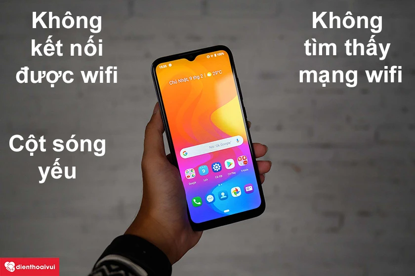 Những dấu hiệu cho thấy anten wifi trên Vsmart Joy 3 đã hư hỏng và cần thay thế