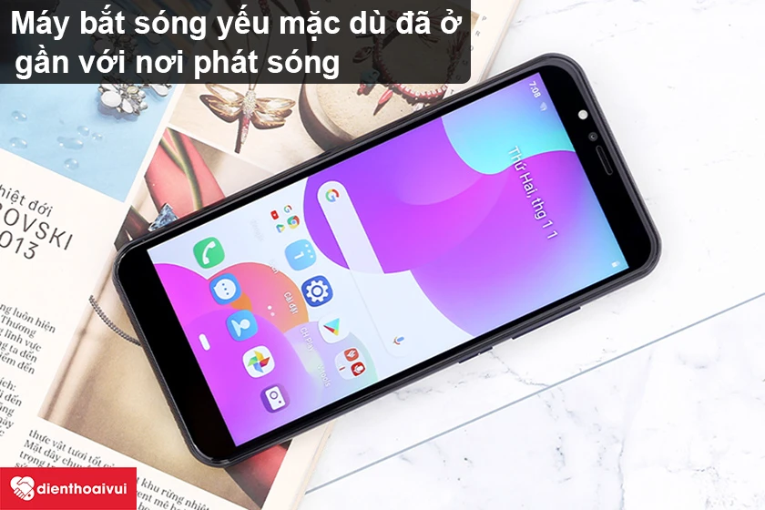 M&aacute;y bắt s&oacute;ng yếu