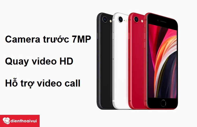 Camera mặt trước 7MP v&agrave; hỗ trợ video call th&ocirc;ng qua ứng dụng