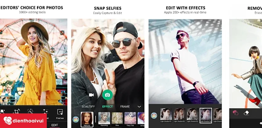 Những ứng dụng hỗ trợ chụp selfie kh&ocirc;ng lo xung đột phần mềm