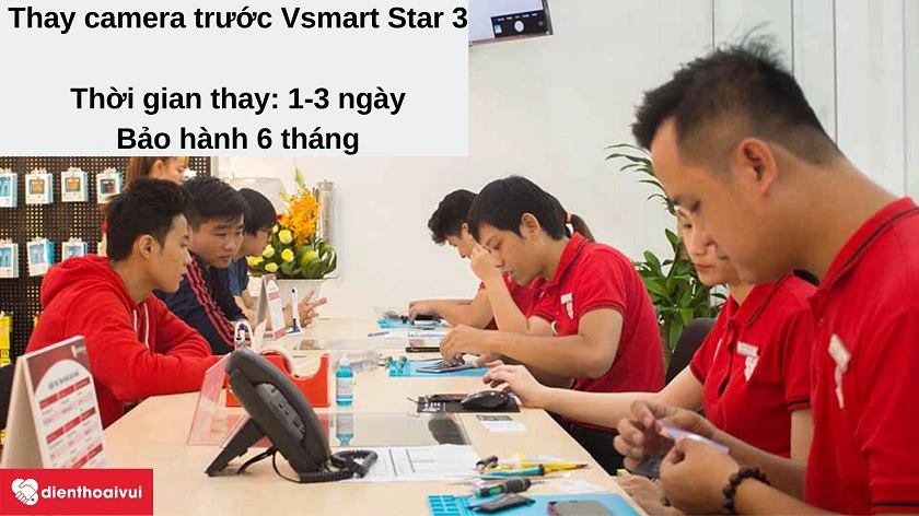Dịch vụ thay camera trước cho điện thoại Vsmart chất lượng cao, giá phải chăng tại Điện Thoại Vui