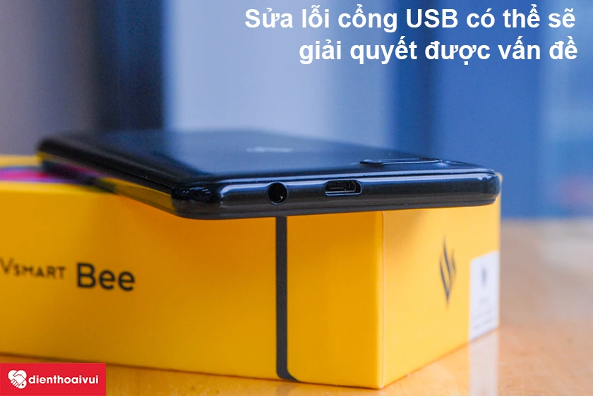 Tự sửa lỗi cáp sạc Vsmart Bee 3 hiệu quả